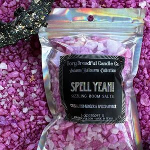 Spell Yeah! Sizzling Room Salt Potpourri: Crystallized Ginger & Spiced Amber